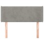 Cabecero de terciopelo gris claro 93x16x78/88 cm de vidaXL, Cabeceros y pies de cama - Ref: Foro24-3118664, Precio: 54,51 €, ...