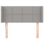 Cabecero de tela gris claro 103x16x78/88 cm de vidaXL, Cabeceros y pies de cama - Ref: Foro24-3118758, Precio: 59,48 €, Descu...