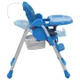 Trona de bebé azul y gris de vidaXL, Sillas y tronas para niños - Ref: Foro24-10187, Precio: 89,04 €, Descuento: %