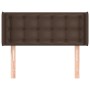 Brown synthetic leather headboard 83x16x78/88 cm by vidaXL, Headboards and footboards - Ref: Foro24-3118843, Price: 48,13 €, ...