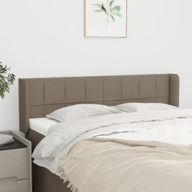 Cabecero de tela gris taupe 147x16x78/88 cm de vidaXL, Cabeceros y pies de cama - Ref: Foro24-3118770, Precio: 69,99 €, Descu...