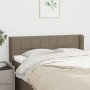 Taupe gray fabric headboard 147x16x78/88 cm by vidaXL, Headboards and footboards - Ref: Foro24-3118770, Price: 73,16 €, Disco...