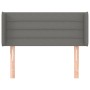 Dark gray fabric headboard 83x16x78/88 cm by vidaXL, Headboards and footboards - Ref: Foro24-3118883, Price: 48,99 €, Discoun...