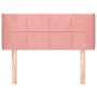 Cabecero de terciopelo rosa 103x16x78/88 cm de vidaXL, Cabeceros y pies de cama - Ref: Foro24-3118815, Precio: 53,99 €, Descu...