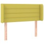 Green fabric headboard 83x16x78/88 cm by vidaXL, Headboards and footboards - Ref: Foro24-3118889, Price: 42,25 €, Discount: %