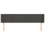 Dark gray velvet headboard 203x16x78/88 cm by vidaXL, Headboards and footboards - Ref: Foro24-3119073, Price: 76,80 €, Discou...