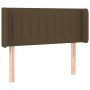 Dark brown fabric headboard 83x16x78/88 cm by vidaXL, Headboards and footboards - Ref: Foro24-3118983, Price: 50,99 €, Discou...