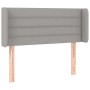 Light gray fabric headboard 93x16x78/88 cm by vidaXL, Headboards and footboards - Ref: Foro24-3118890, Price: 62,99 €, Discou...