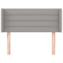 Light gray fabric headboard 93x16x78/88 cm by vidaXL, Headboards and footboards - Ref: Foro24-3118890, Price: 62,99 €, Discou...