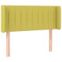 Cabecero de tela verde 93x16x78/88 cm de vidaXL, Cabeceros y pies de cama - Ref: Foro24-3118995, Precio: 43,03 €, Descuento: %