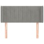 Cabecero de terciopelo gris claro 103x16x78/88 cm de vidaXL, Cabeceros y pies de cama - Ref: Foro24-3119048, Precio: 54,51 €,...