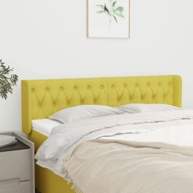 Green fabric headboard 147x16x78/88 cm by vidaXL, Headboards and footboards - Ref: Foro24-3119109, Price: 66,99 €, Discount: %