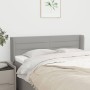 Light gray fabric headboard 147x16x78/88 cm by vidaXL, Headboards and footboards - Ref: Foro24-3118906, Price: 74,29 €, Disco...