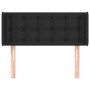 Black synthetic leather headboard 93x16x78/88 cm by vidaXL, Headboards and footboards - Ref: Foro24-3118846, Price: 58,67 €, ...