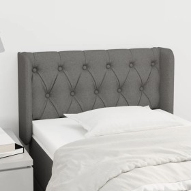 Dark gray fabric headboard 83x16x78/88 cm by vidaXL, Headboards and footboards - Ref: Foro24-3119079, Price: 65,99 €, Discoun...