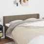 Cabecero de tela gris taupe 183x16x78/88 cm de vidaXL, Cabeceros y pies de cama - Ref: Foro24-3118786, Precio: 87,45 €, Descu...