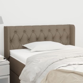 Cabecero de tela gris taupe 93x16x78/88 cm de vidaXL, Cabeceros y pies de cama - Ref: Foro24-3119090, Precio: 64,59 €, Descue...