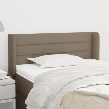 Kopfteil aus taupegrauem Stoff, 103 x 16 x 78/88 cm von vidaXL, Kopf- und Fußteile - Ref: Foro24-3118902, Preis: 41,16 €, Rab...