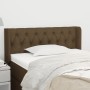 Dark gray fabric headboard 93x16x78/88 cm by vidaXL, Headboards and footboards - Ref: Foro24-3119089, Price: 62,18 €, Discoun...