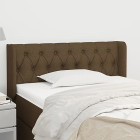 Dark gray fabric headboard 93x16x78/88 cm by vidaXL, Headboards and footboards - Ref: Foro24-3119089, Price: 62,99 €, Discoun...