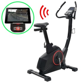 Magnetic exercise bike with programmable heart rate monitor by vidaXL, Stationary bikes - Ref: Foro24-91445, Price: 333,99 €,...