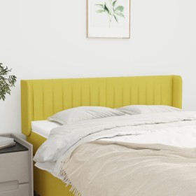 Green fabric headboard 147x16x78/88 cm by vidaXL, Headboards and footboards - Ref: Foro24-3119011, Price: 62,99 €, Discount: %