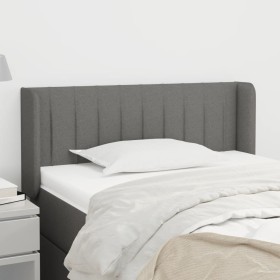 Dark gray fabric headboard 103x16x78/88 cm by vidaXL, Headboards and footboards - Ref: Foro24-3118997, Price: 60,99 €, Discou...