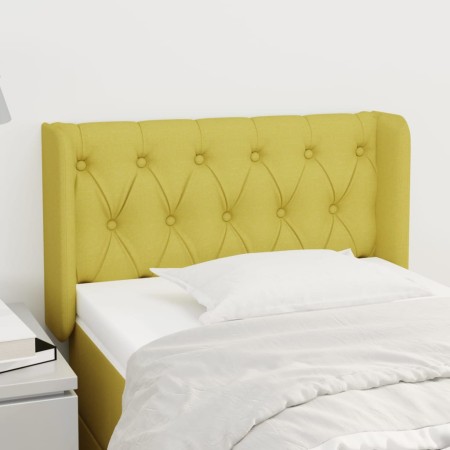 Green fabric headboard 83x16x78/88 cm by vidaXL, Headboards and footboards - Ref: Foro24-3119085, Price: 41,99 €, Discount: %