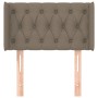 Taupe gray fabric headboard 83x16x78/88 cm by vidaXL, Headboards and footboards - Ref: Foro24-3119082, Price: 60,99 €, Discou...