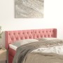 Cabecero de terciopelo rosa 147x16x78/88 cm de vidaXL, Cabeceros y pies de cama - Ref: Foro24-3119157, Precio: 83,62 €, Descu...