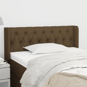 Dark gray fabric headboard 103x16x78/88 cm by vidaXL, Headboards and footboards - Ref: Foro24-3119097, Price: 58,99 €, Discou...