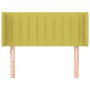 Green fabric headboard 83x16x78/88 cm by vidaXL, Headboards and footboards - Ref: Foro24-3118987, Price: 35,49 €, Discount: %