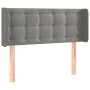 Light gray velvet headboard 83x16x78/88 cm by vidaXL, Headboards and footboards - Ref: Foro24-3119232, Price: 52,89 €, Discou...