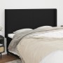 Headboard with black fabric ears 183x16x118/128 cm by vidaXL, Headboards and footboards - Ref: Foro24-3119316, Price: 133,28 ...