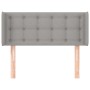 Light gray fabric headboard 93x16x78/88 cm by vidaXL, Headboards and footboards - Ref: Foro24-3119184, Price: 64,20 €, Discou...