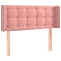 Pink velvet headboard 103x16x78/88 cm by vidaXL, Headboards and footboards - Ref: Foro24-3119249, Price: 53,85 €, Discount: %