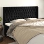 Headboard with black velvet ears 183x16x118/128 cm by vidaXL, Headboards and footboards - Ref: Foro24-3119978, Price: 175,53 ...