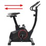 Magnetic exercise bike with XL heart rate monitor by vidaXL, Stationary bikes - Ref: Foro24-91444, Price: 289,99 €, Discount: %