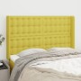 Headboard with green fabric ears 147x16x118/128 cm by vidaXL, Headboards and footboards - Ref: Foro24-3120019, Price: 100,99 ...