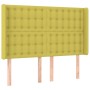 Headboard with green fabric ears 147x16x118/128 cm by vidaXL, Headboards and footboards - Ref: Foro24-3120019, Price: 100,99 ...