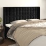 Headboard with black velvet ears 183x16x118/128 cm by vidaXL, Headboards and footboards - Ref: Foro24-3120076, Price: 156,80 ...