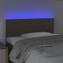 Headboard with LED in taupe gray fabric 100x5x78/88 cm by vidaXL, Headboards and footboards - Ref: Foro24-3121326, Price: 51,...