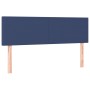 Blue fabric LED headboard 144x5x78/88 cm by vidaXL, Headboards and footboards - Ref: Foro24-3121336, Price: 63,99 €, Discount: %