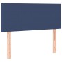 Blue fabric LED headboard 100x5x78/88 cm by vidaXL, Headboards and footboards - Ref: Foro24-3121328, Price: 51,81 €, Discount: %