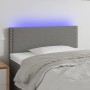 Kopfteil aus dunkelgrauem Stoff mit LED 100x5x78/88 cm von vidaXL, Kopf- und Fußteile - Ref: Foro24-3121463, Preis: 44,61 €, ...