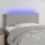 Light gray fabric headboard with LED 100x5x78/88 cm by vidaXL, Headboards and footboards - Ref: Foro24-3121322, Price: 43,32 ...