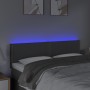 Kopfteil aus dunkelgrauem Stoff mit LED 144x5x78/88 cm von vidaXL, Kopf- und Fußteile - Ref: Foro24-3121471, Preis: 58,78 €, ...