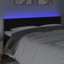 Cabecero con LED de terciopelo negro 200x5x78/88 cm de vidaXL, Cabeceros y pies de cama - Ref: Foro24-3121400, Precio: 73,24 ...