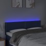 Cabecero con LED de tela azul 144x5x78/88 cm de vidaXL, Cabeceros y pies de cama - Ref: Foro24-3121476, Precio: 58,82 €, Desc...