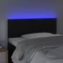 Headboard with LED black synthetic leather 100x5x78/88 cm by vidaXL, Headboards and footboards - Ref: Foro24-3121416, Price: ...